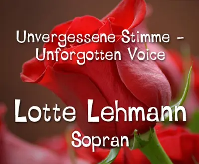 Lotte Lehmann